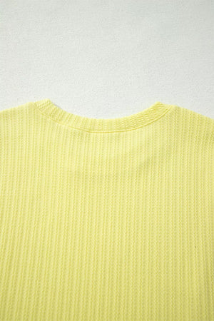 Ribbed Knit Tank And Shorts Set, alternate angle