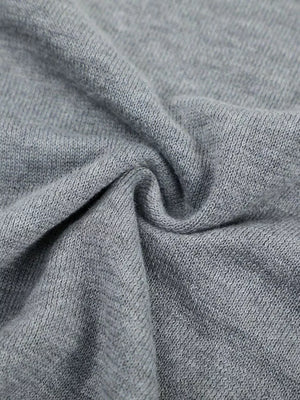 Men's Short Sleeve Henley Knit Top in Khaki, back view
