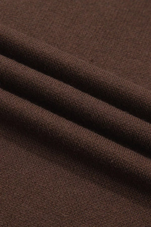 brown pullover sweater