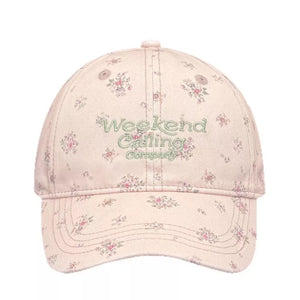 Floral Print Baseball Cap, alternate angle