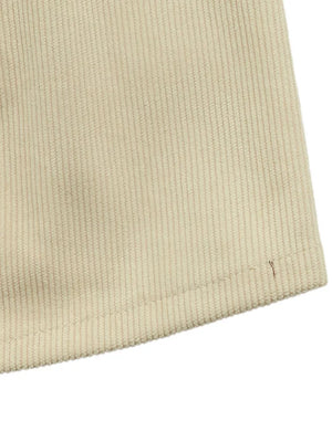 High Waist Pleated Midi Skirt in Khaki, view 13