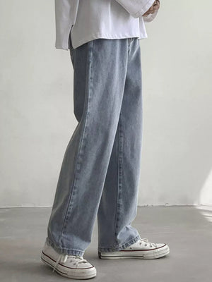 Men's Loose Fit Jeans in Black, product detail