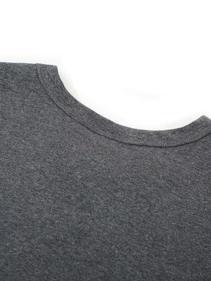 Crew-neck Short-sleeve Top in White, back view