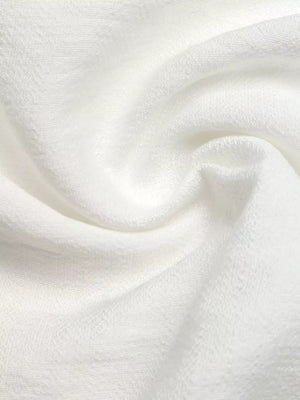White lace detail maxi dress fabric texture close-up