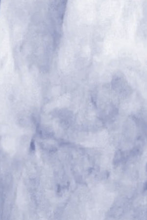 Cloud Wash Overshirt in Misty Blue with patch pockets and a tie-dye effect.