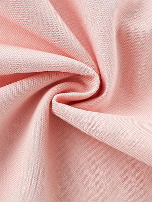 Pink cotton t-shirt fabric detail with subtle texture