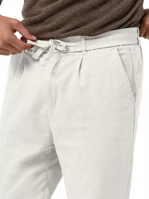 Men's Casual Drawstring Pants Plus Size, front view