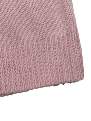 V-neck Openwork Long Sleeve Sweater, product detail