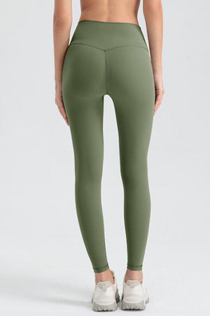 Women's Moss Sculpted Contour Leggings with V-seam detail