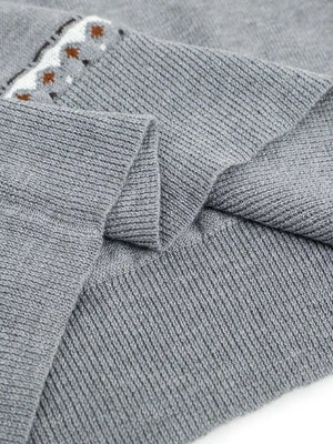 Men's Short Sleeve Henley Knit Top in Khaki, fabric detail