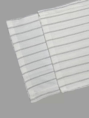 Striped Wide-leg Drawstring Pants, alternate angle