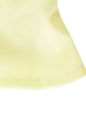 Apricot cami and maxi skirt set, airy fabric detail