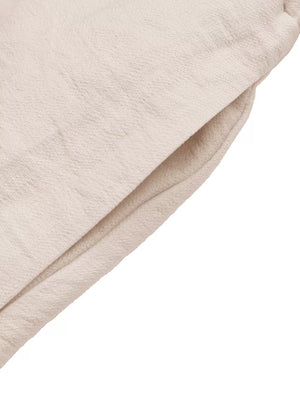 Boyshorts in apricot with elastic waist and shell trim detail.