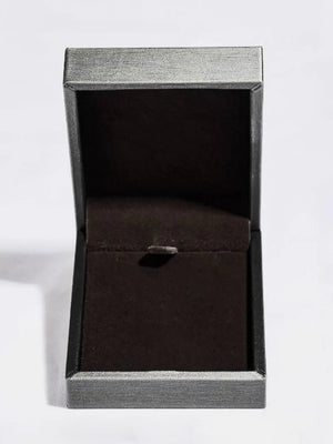Sparkling cross pendant necklace jewelry box with velvet lining