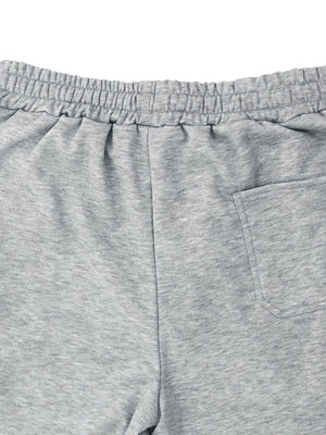 Men's Full Size Side Snap Button Pants Plus Size in Black, model styling view