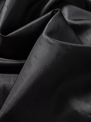 Black faux leather sport jacket fabric detail