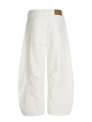 Men S Wide Leg Pants, close-up detail