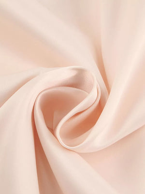 Elegant V-neck Puff Sleeve Button-down Midi Dress in White, view 11