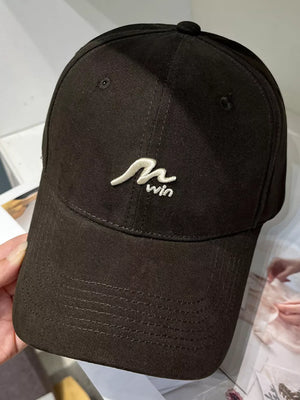 Embroidered Causal Baseball Cap, close-up detail