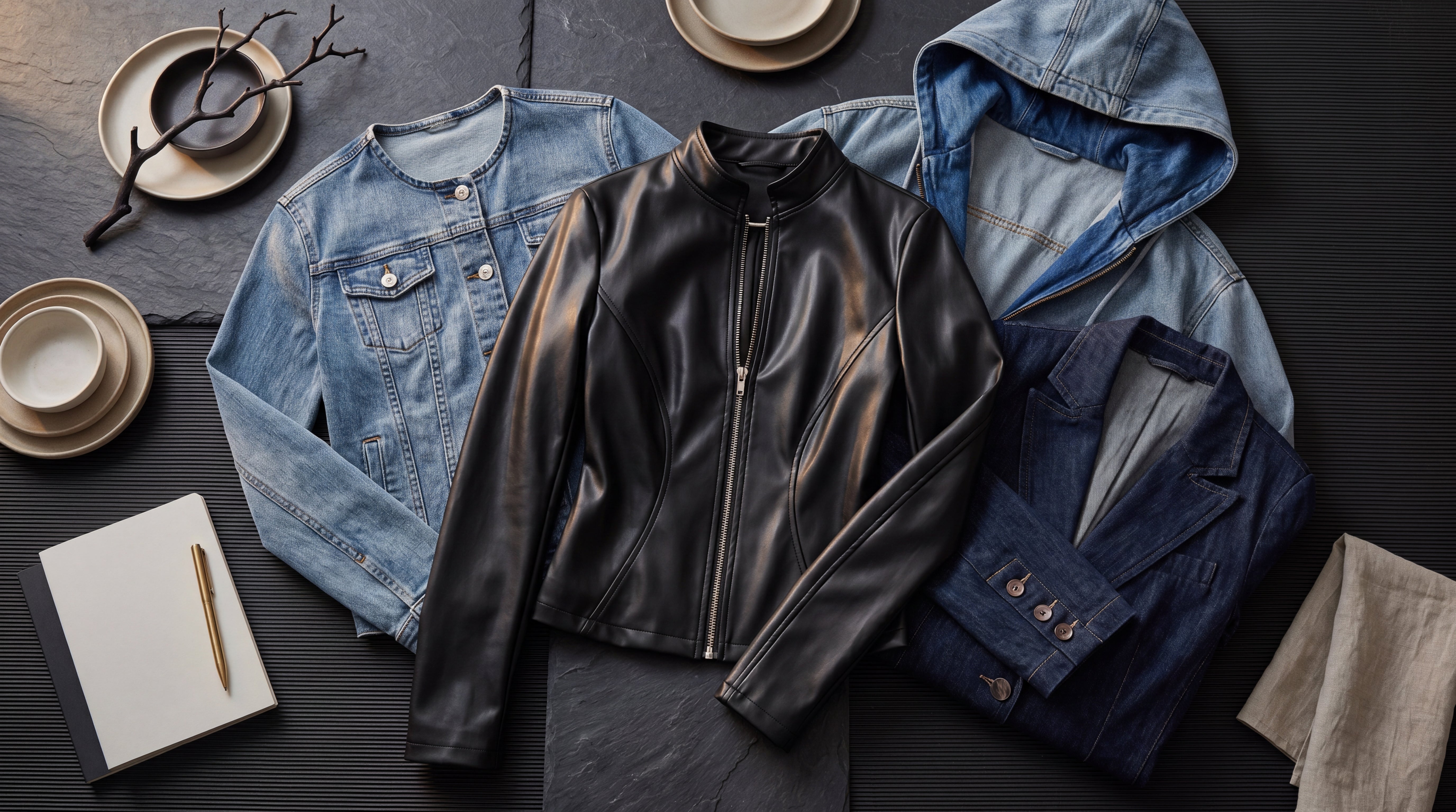 Faux Leather Zip-up Jacket: 2026’s Essential Outerwear Staple | Vonili