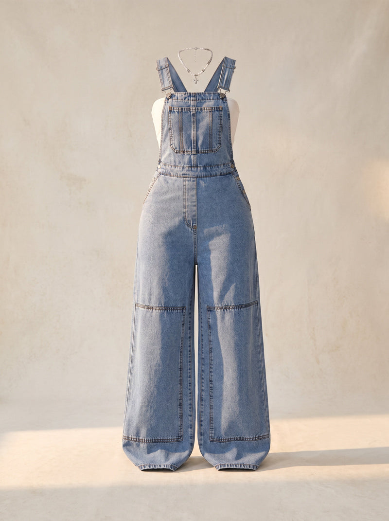 Denim Overalls