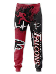 Dynamic Printed Men's Sweatpants With Pockets
