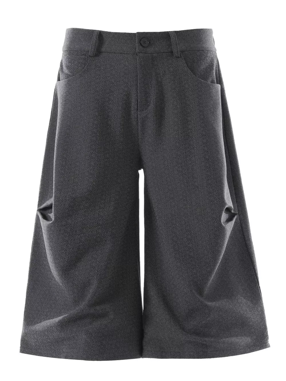 Men's Wide Leg Capris in Black, product detail