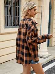 black button-up shirt
