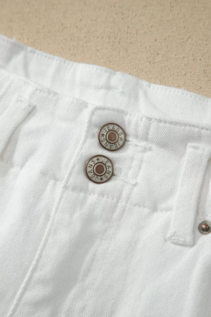 2-button High Waist Wide Leg Jeans, product detail