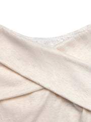 Chic Crisscross Off-shoulder T-shirt