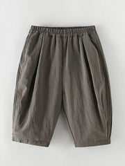 Children's Loose Fit Capris, side view