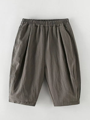 Children's Loose Fit Capris, side view