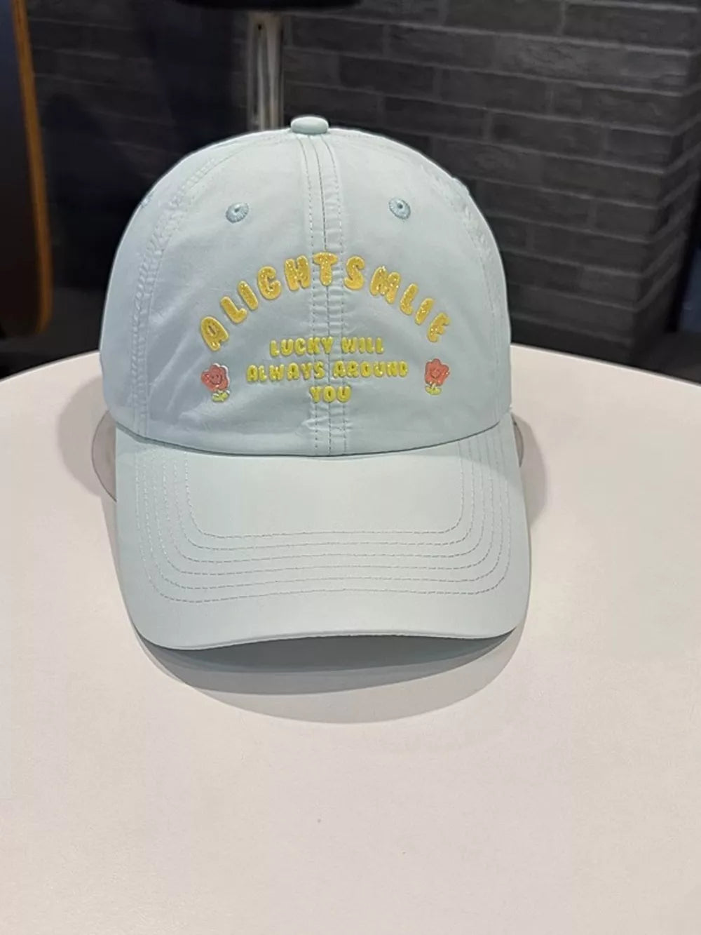Optimistic Embroidered Cotton Hat