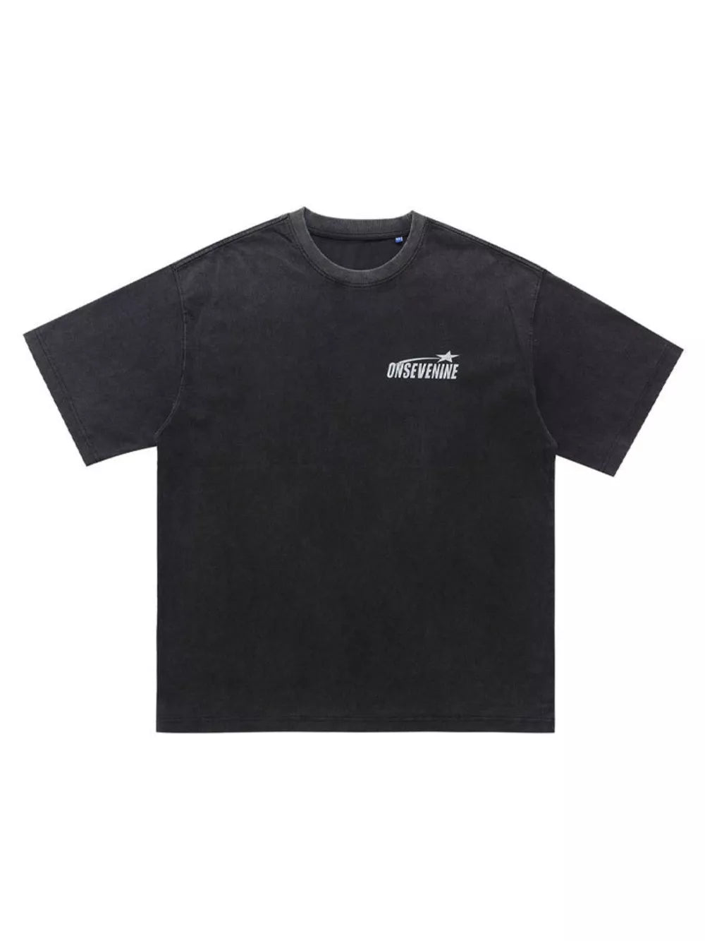 Men's Vintage Washed Graphic T-shirt, fabric detail