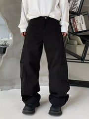 Men S Loose Fit Cargo Pants, front view