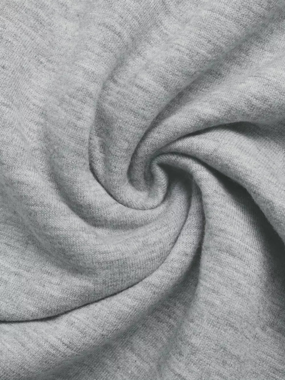 Drawstring Wide-leg Sweatpants in Light Gray, view 12