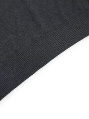 Men's Mock Neck Short Sleeve Knit Top in Khaki, alternate angle