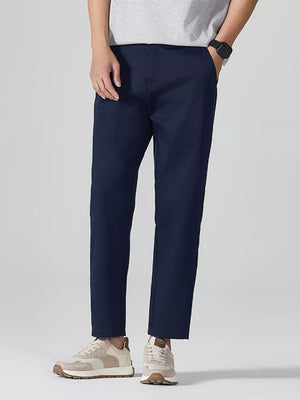 Men's Straight Leg Dress Pants, model styling view