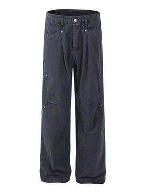 Men's Full Size Loose Fit Sweatpants in Green, front view