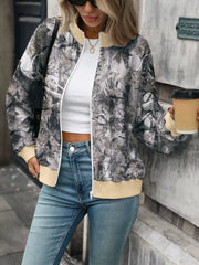 White sweatshirt with stretch and long sleeve