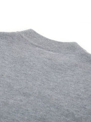 Men's Short Sleeve Henley Knit Top in Khaki, model styling view