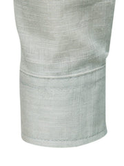 Elegant Mandarin Collar Long Sleeve Shirt