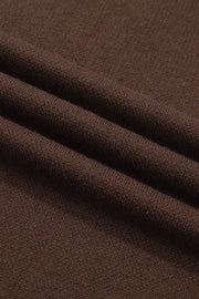 brown pullover sweater