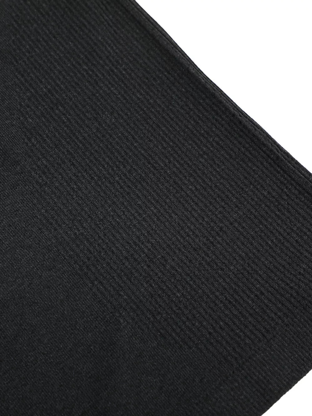 Men's Textured Knit Short Sleeve T-shirt in White, back view