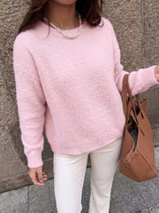 Luxe Off-shoulder Knit Sweater