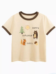 Whimsical Woodland Creatures Toddler T-shirt