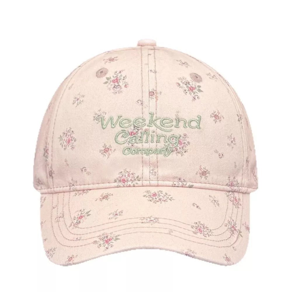 Floral Print Baseball Cap, alternate angle