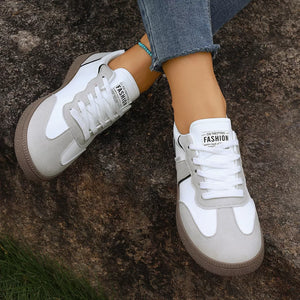 Round Toe Lace Up Sneakers in Wine Red, view 11