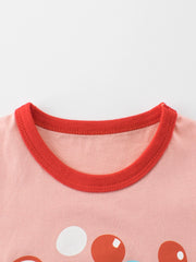 Playful Ocean Bubble Print T-shirt