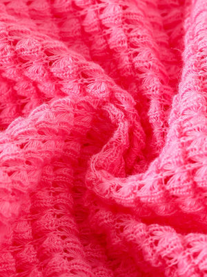 Children's Strawberry Tank And Shorts Set in Pink, back view